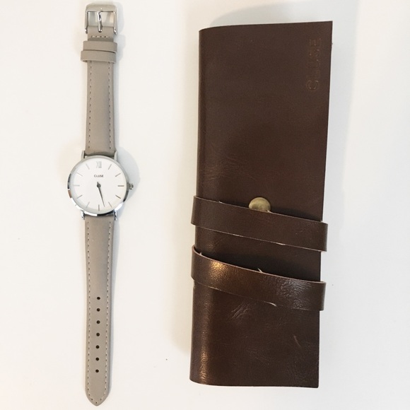 cluse Accessories - Cluse Minuit silver/grey watch